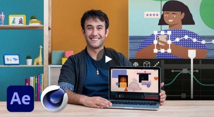 curso de animación 2D y 3D con After Effects y Cinema 4D domestika aprendercine.com