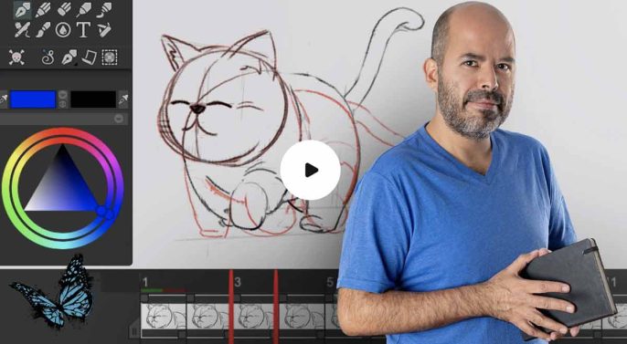 curso online de animación 2d con tvpaint aprendercine.com
