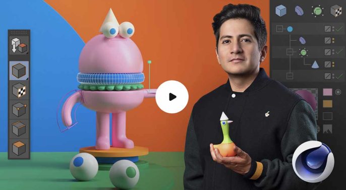 curso online cinema 4d personajes aprendercine.com